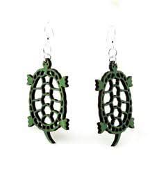Land Turtle Earrings  1031 - Wear and Wander