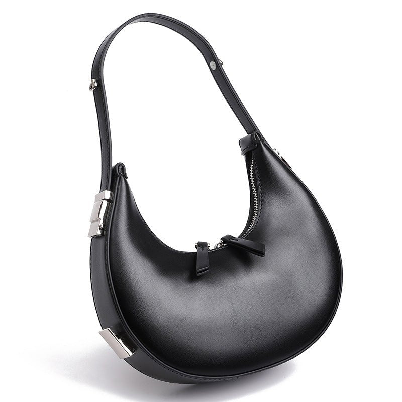 Leisure Dumpling Shape Underarm Bag For Ladies - Wear n Wander