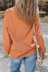 Letter Graphic Long Sleeve Sweatshirt - Wear and Wander