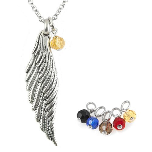 Light Angel Wing Necklace (Multiple Options) - Wear and Wander