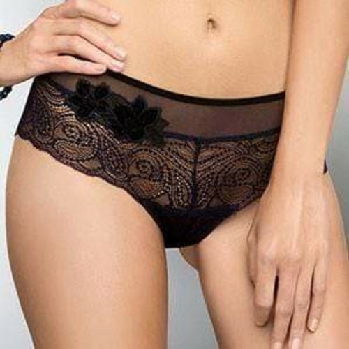 Lise Charmel Fleur de Kerala Luxury Sheer Lace Boyshort Panty - Wear and Wander