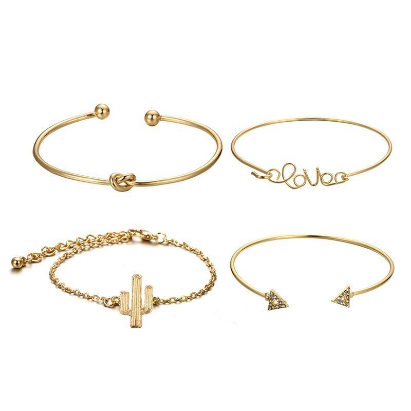 Love Bracelet Stack - Wear and Wander