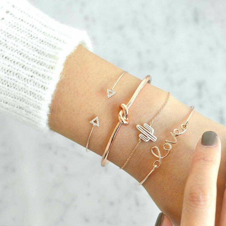 Love Bracelet Stack - Wear and Wander