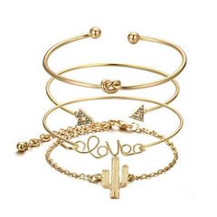 Love Bracelet Stack - Wear and Wander