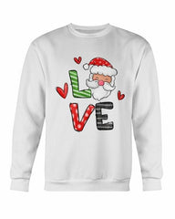 Love Santa Christmas Sweatshirt - Wear and Wander