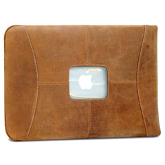 MacCase Premium Leather 15" MacBook Sleeve - Wear and Wander