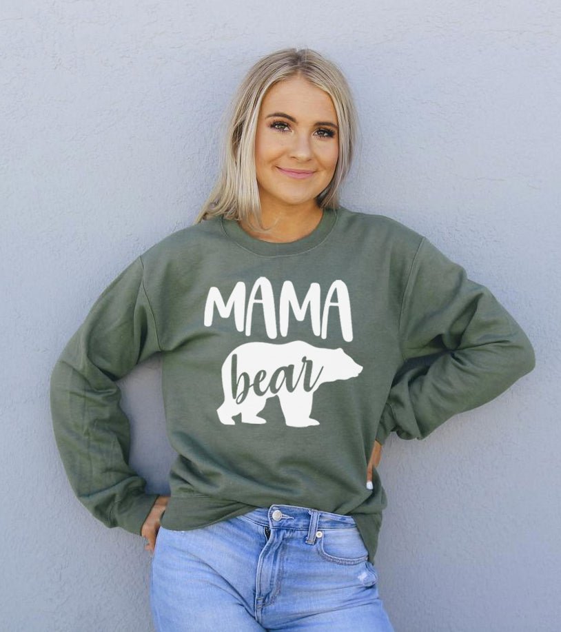 Mama Bear Sweatshirt - Wear and Wander