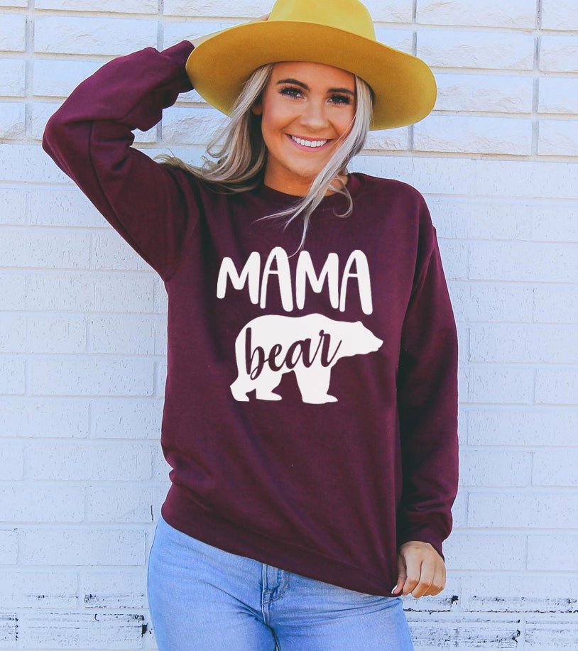 Mama Bear Sweatshirt - Wear and Wander