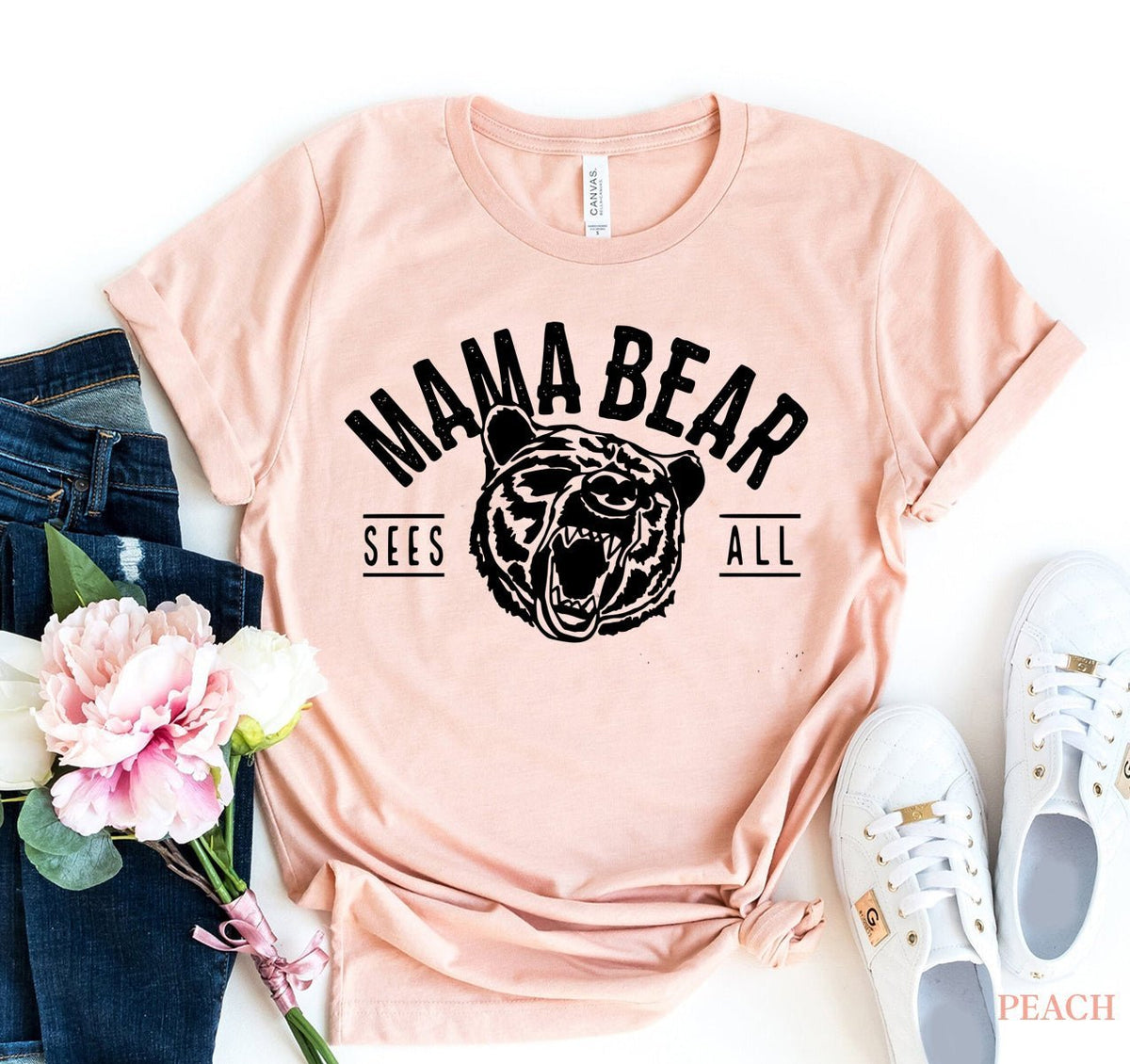 Mama Bear T-shirt - Wear and Wander