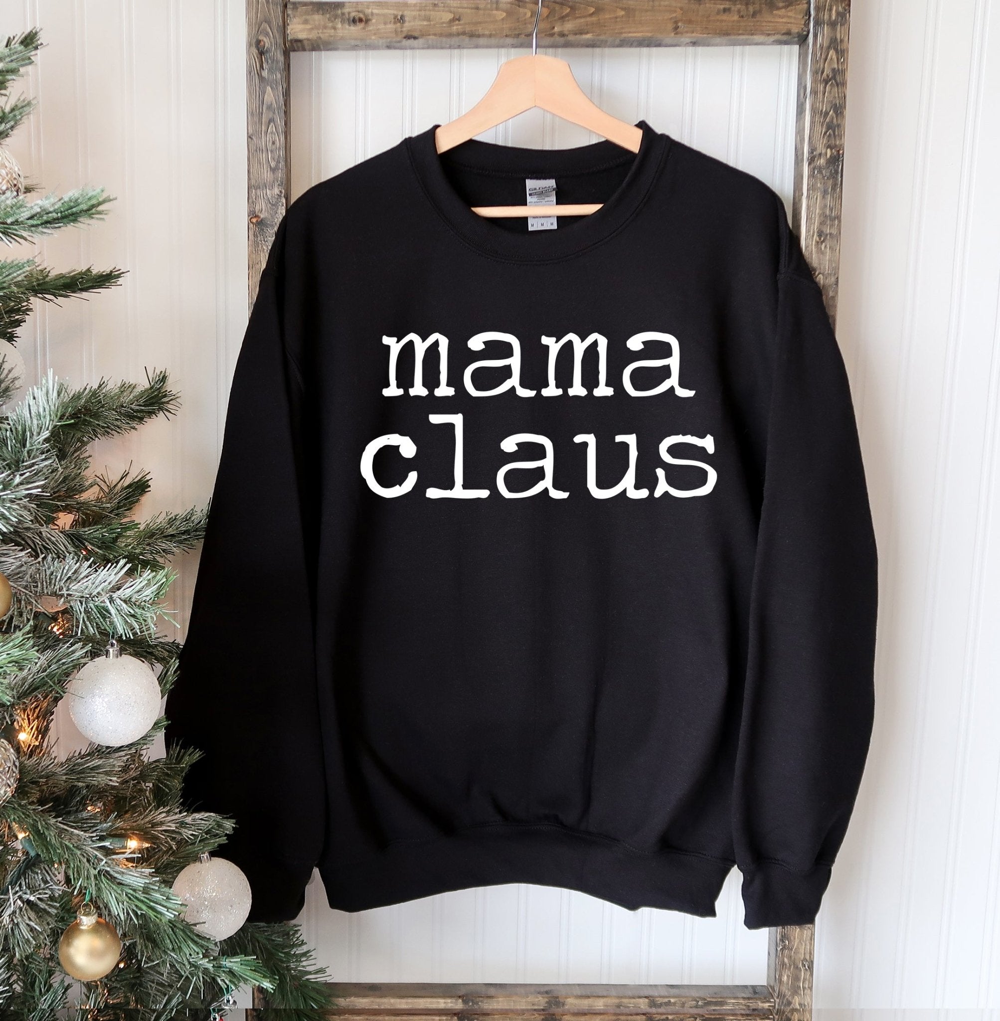 Mama Claus Christmas Sweatshirt - Wear and Wander