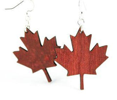 Maple Leaf Earrings # 1381 - Wear and Wander