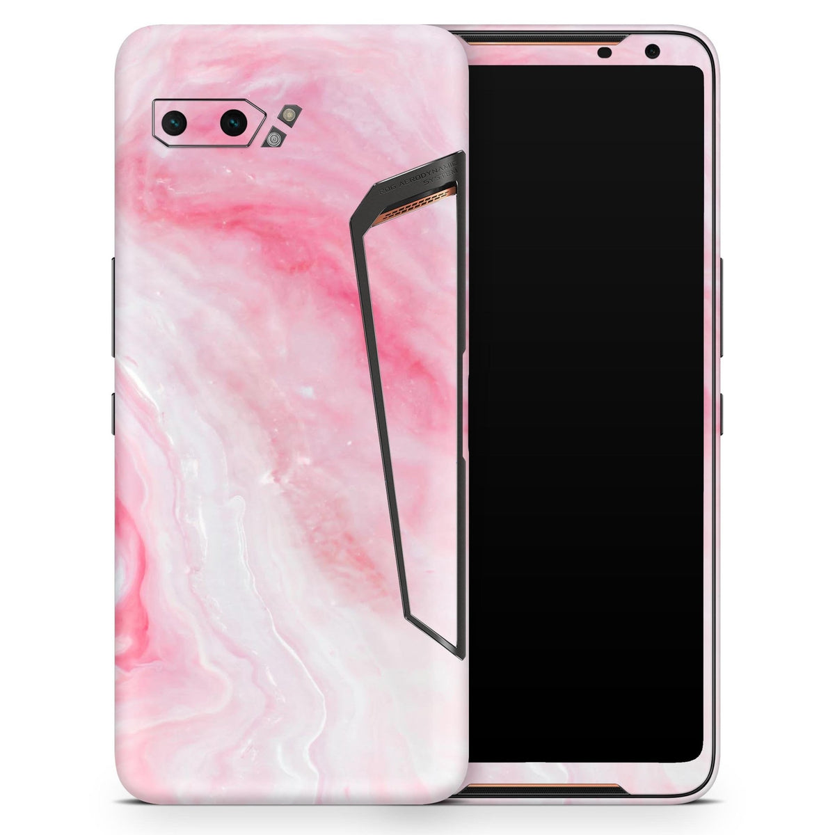 Marbleized Pink Paradise V6 - Full Body Skin Decal Wrap Kit for Asus - Wear and Wander