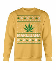 Marijuana Winter Sweatshirt - Wear and Wander