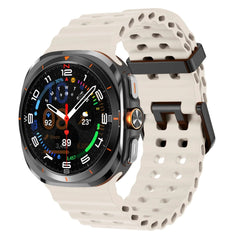 Marine Band For Samsung Galaxy Watch 7 ultra Strap 47mm Accessories Sport silicone Bracelet correa Galaxy Watch ultra Strap 47mm - Wear and Wander