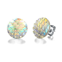 Mermaid Stud Earrings - Wear and Wander