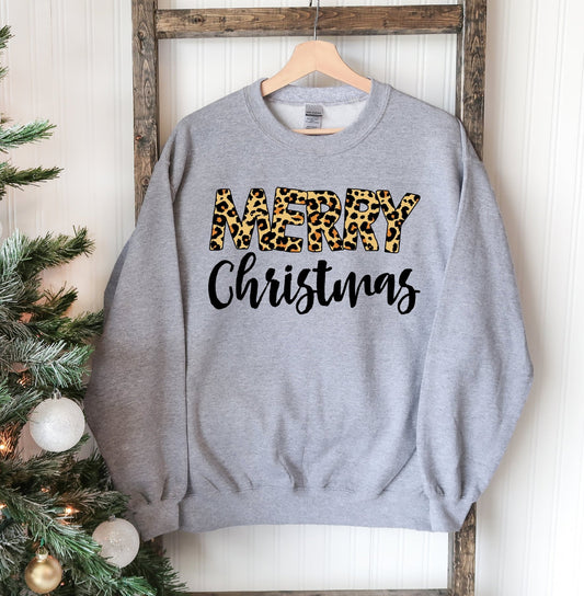 Merry Christmas Sweatshirt - Wear and Wander