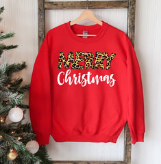 Merry Christmas Sweatshirt - Wear and Wander