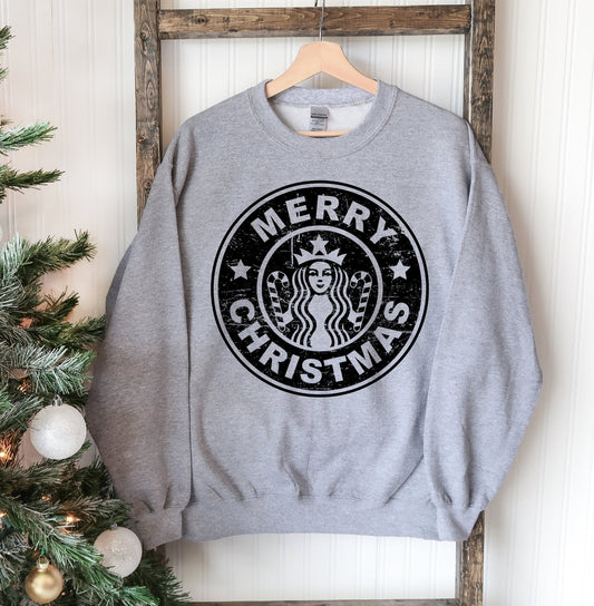 Merry Christmas Sweatshirt - Wear and Wander