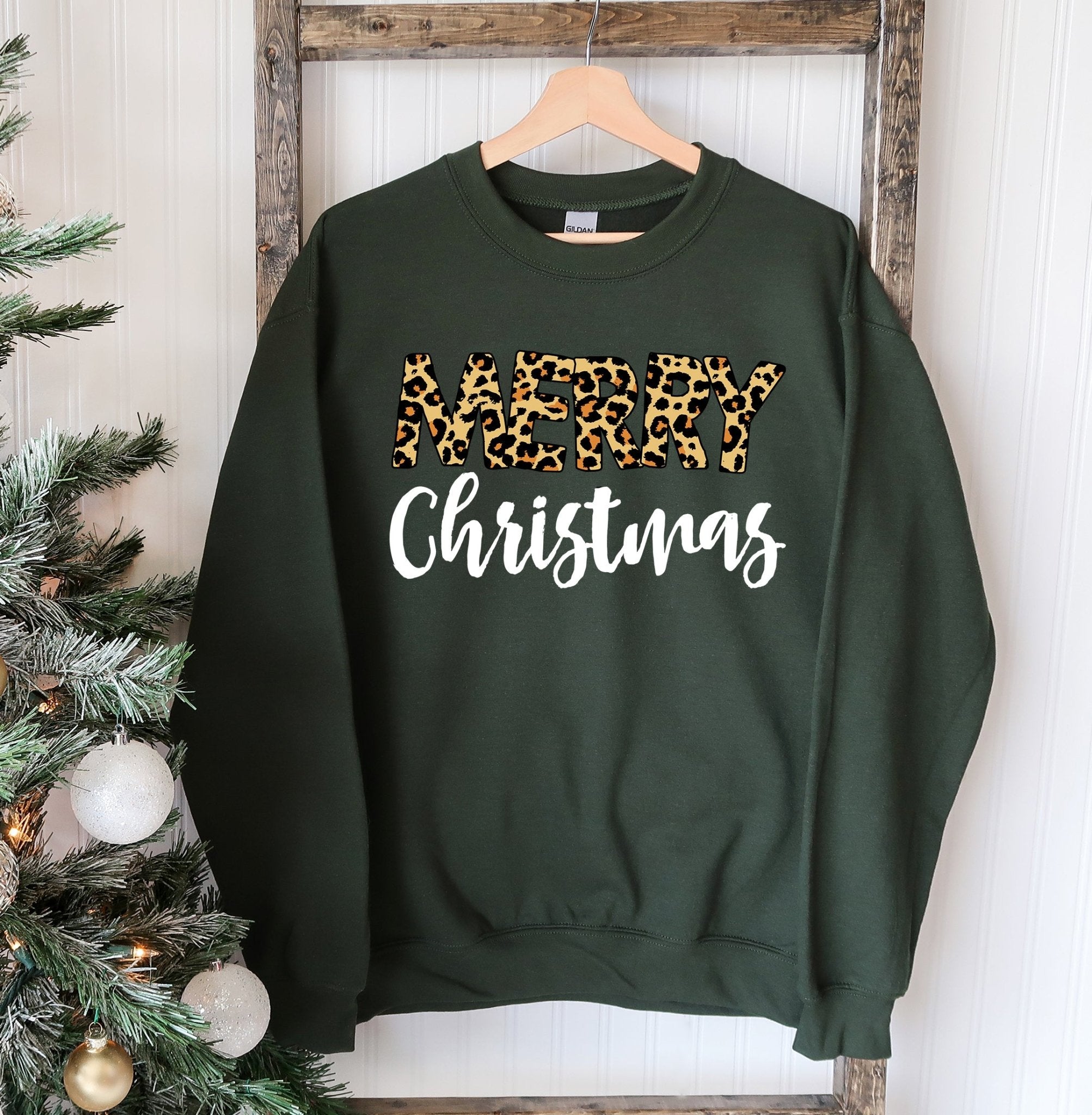 Merry Christmas Sweatshirt - Wear and Wander