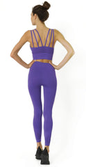 Mesh Seamless Set - Purple - Wear and Wander