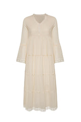 MIKA MAXI DRESS - NATURAL - Wear and Wander