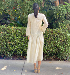 MIKA MAXI DRESS - NATURAL - Wear and Wander