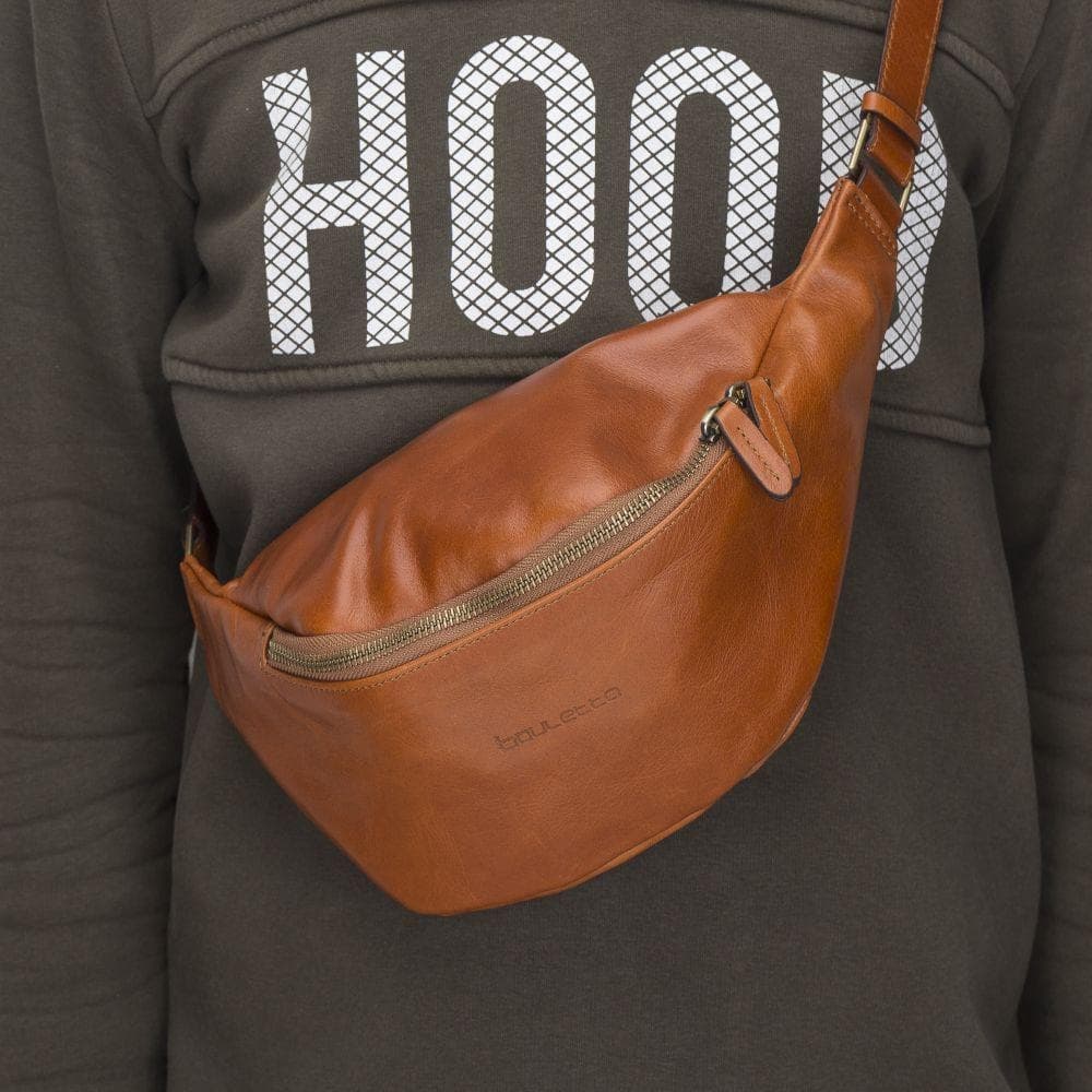 Minoan Genuine Leather Waist Bag for Women and Men - Wear n Wander