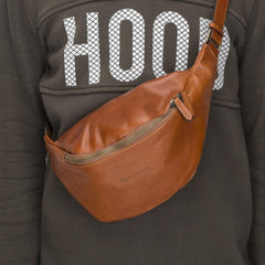 Minoan Genuine Leather Waist Bag for Women and Men - Wear n Wander