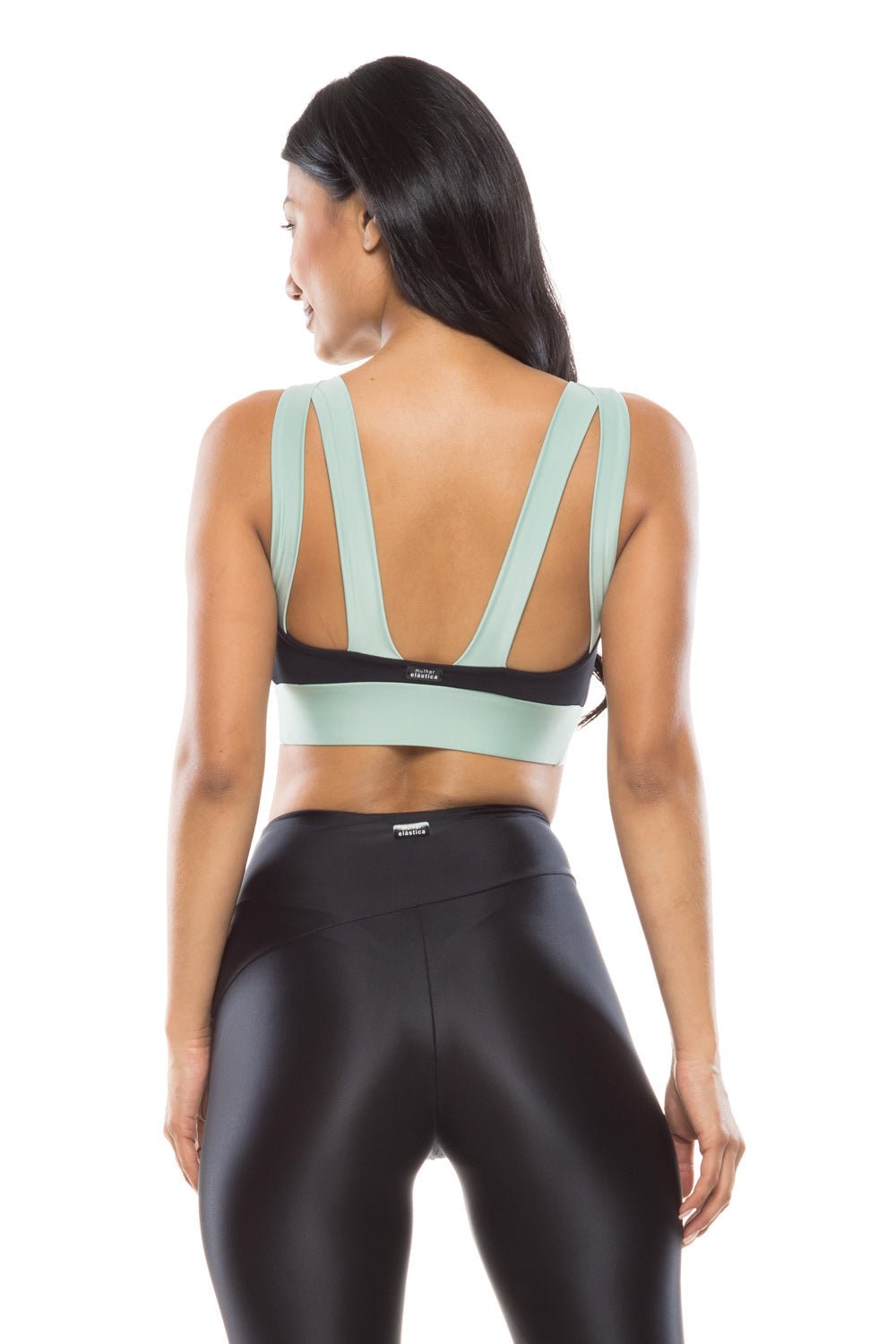 Mint Starlight Sports Bra - Wear and Wander