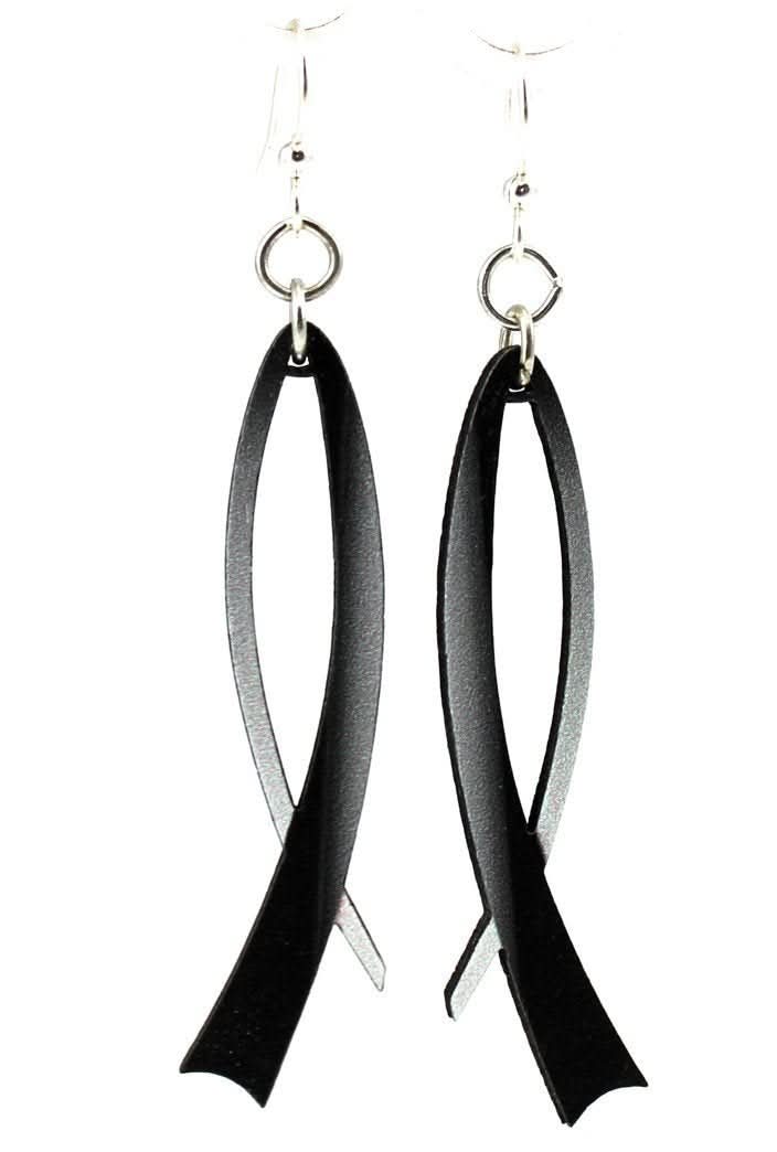 Modern Ribbon Earrings 1546 - Wear and Wander
