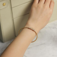 "Mom" Pavé Bracelet - Wear and Wander