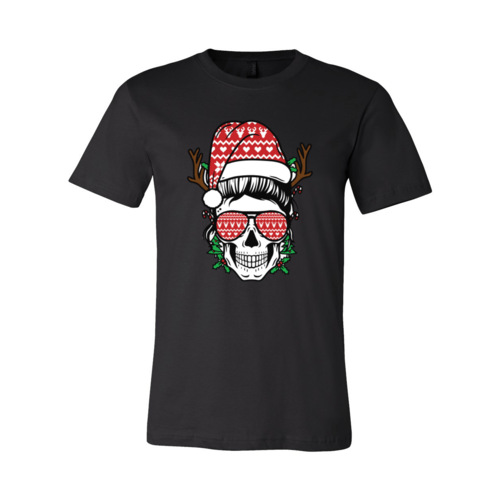 Mom Skull Christmas Shirt - Wear and Wander