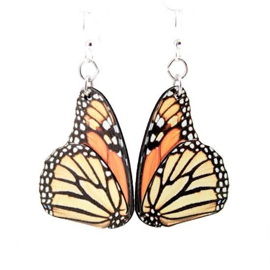Monarch Butterfly Earrings 1561 - Wear and Wander