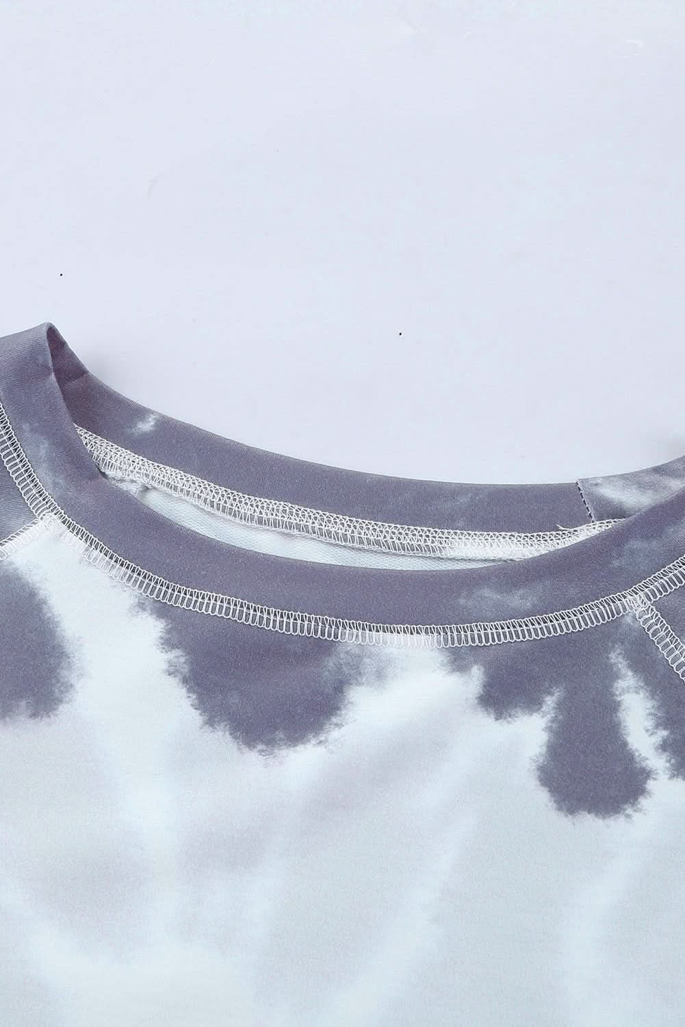 Multicolor Ombre Tie Dye Loose Casual Sweatshirt - Wear and Wander