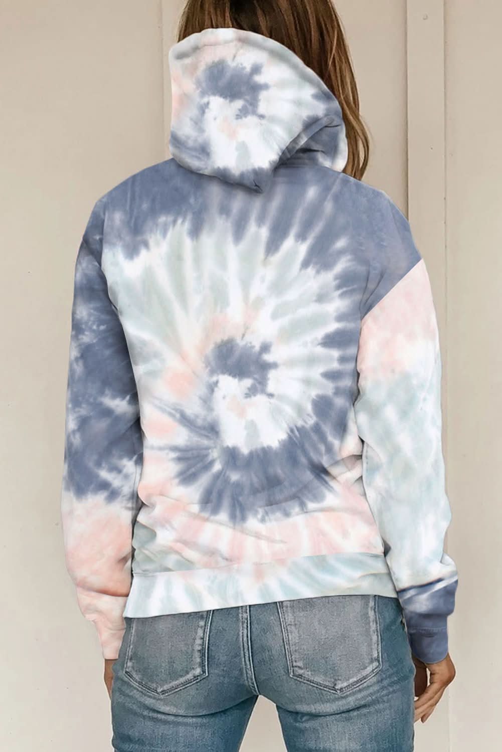 Multicolor Tie Dye Pattern Hoodie - Wear and Wander
