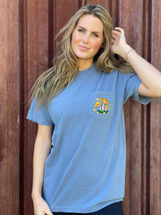 Mushroom Embroidered Pocket Tee - Wear and Wander