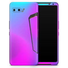 Neon Holographic V1 - Full Body Skin Decal Wrap Kit for Asus Phones - Wear and Wander