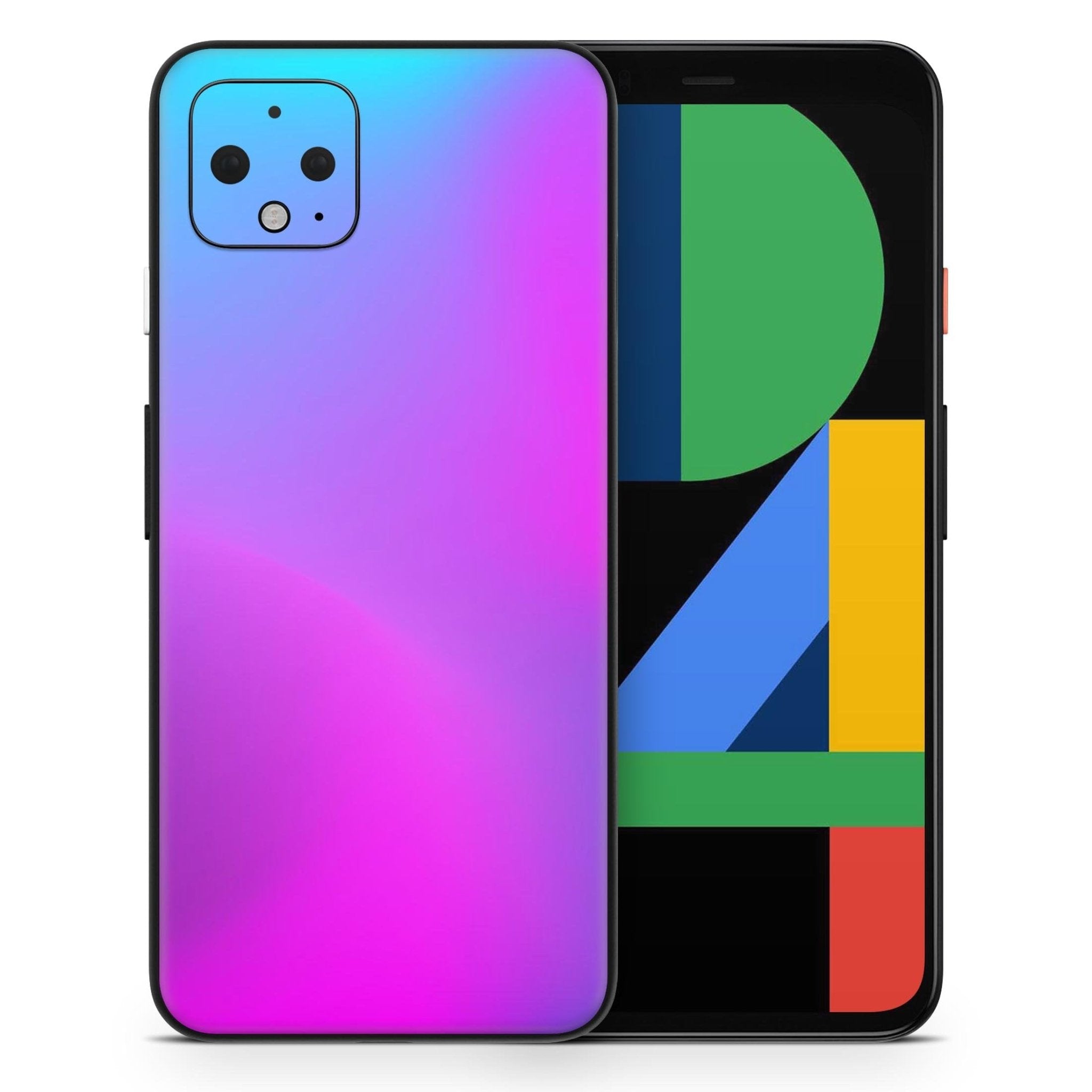 Neon Holographic V1 - Full Body Skin Decal Wrap Kit for Google Pixel - Wear and Wander