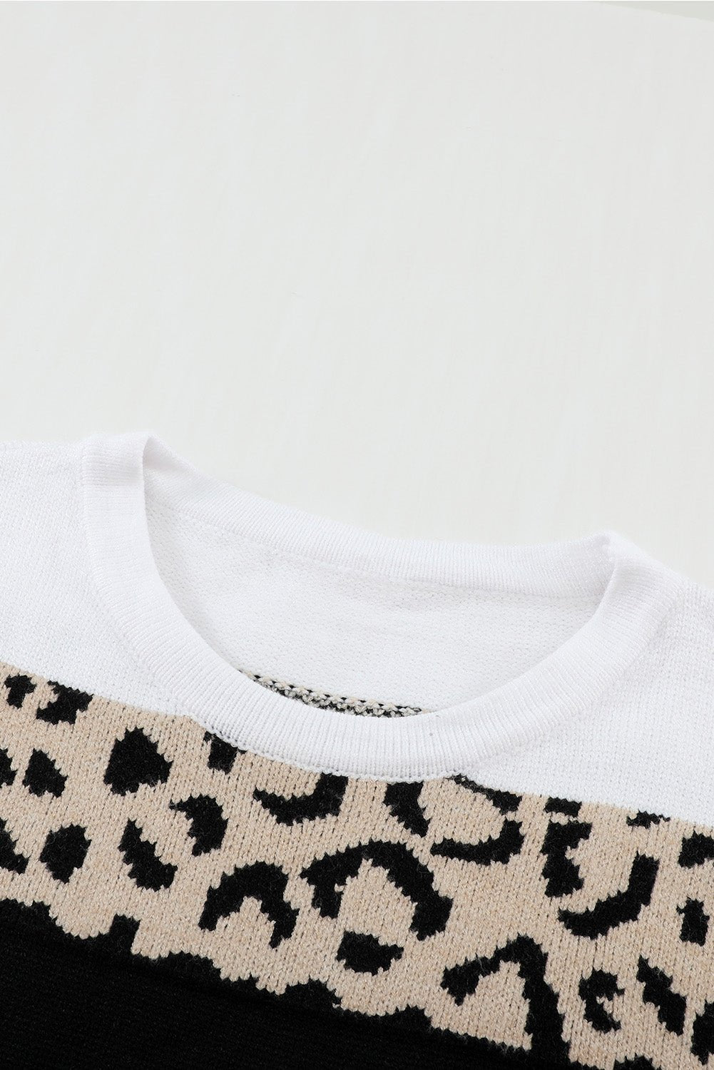 New Leopard Pullover Sweater - Wear and Wander