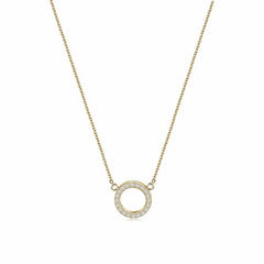 Open Circle Pendant Necklace - Wear and Wander