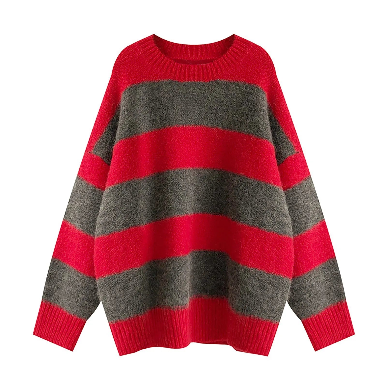 Oversized Striped Sweater - Wear and Wander