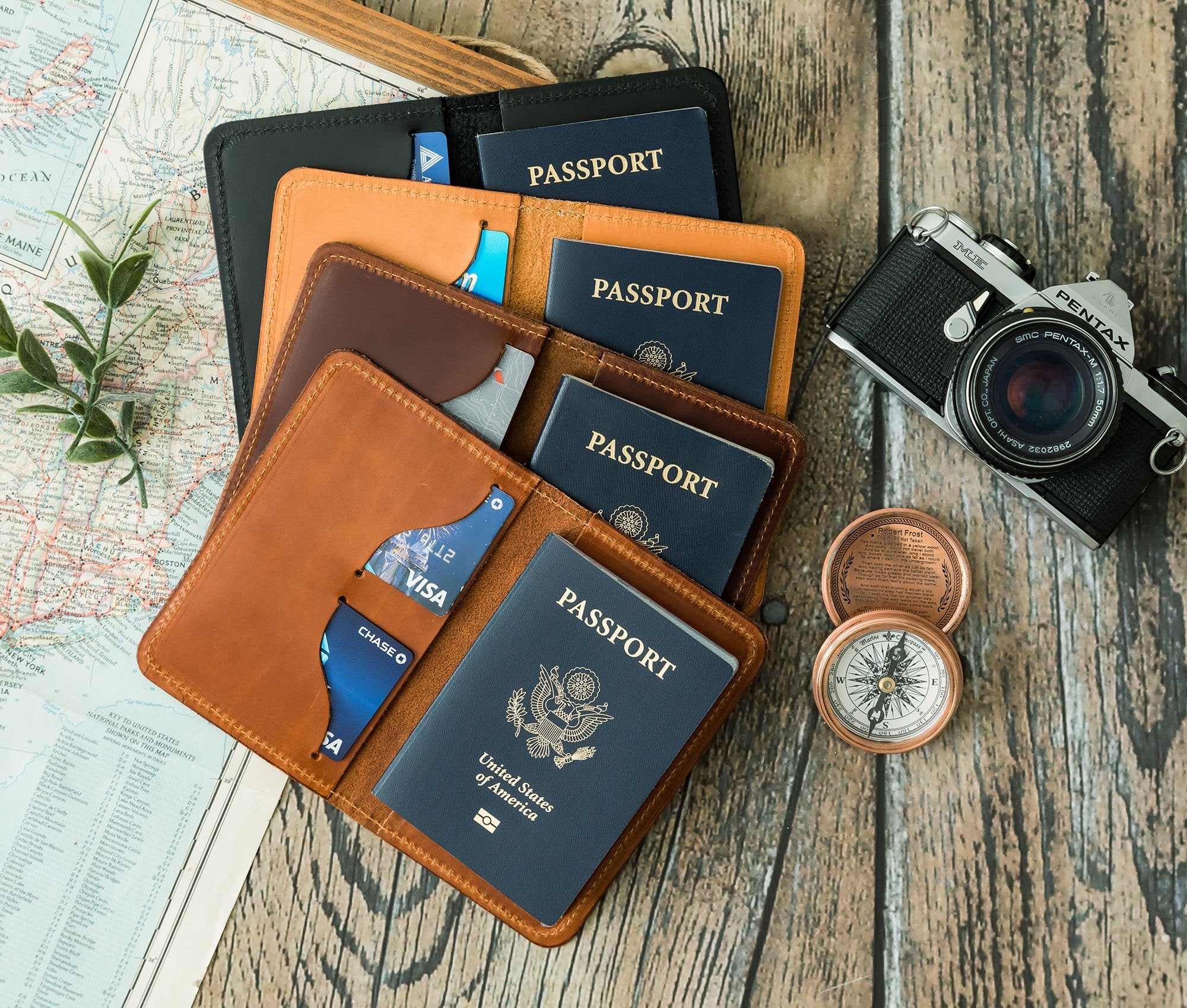 Passport Covers - Wear and Wander