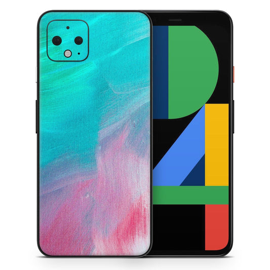 Pastel Marble Surface - Full Body Skin Decal Wrap Kit for Google Pixel - Wear and Wander