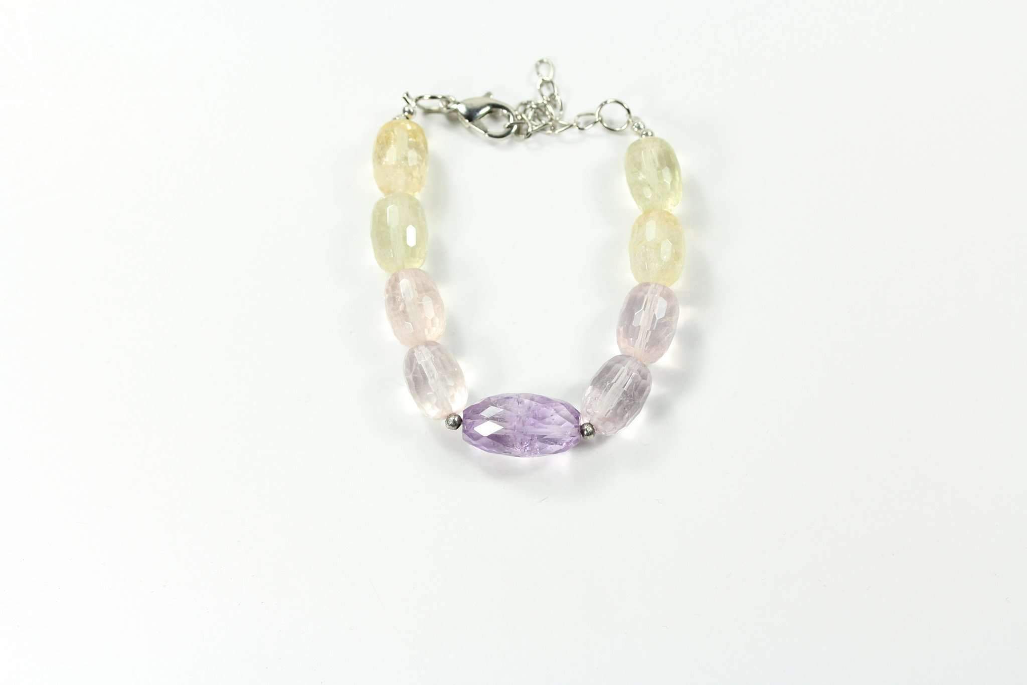 Pastel Sparkles Quartz Stone Bracelet - Wear and Wander