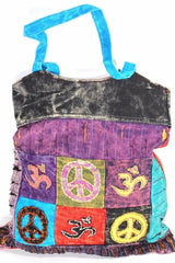 Peace & Om Patchwork Jhola Carry Bag - Wear and Wander