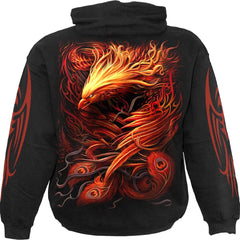 PHOENIX ARISEN - Hoody Black - Wear and Wander