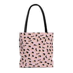 Pink Leopard Print Shopper Tote Bag Medium - Wear n Wander