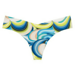 Playful Print Seamless Thong Panty Commando - Wear and Wander