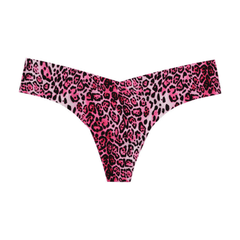 Playful Print Seamless Thong Panty Commando - Wear and Wander