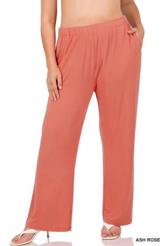 Plus Drawstring Lounge Pants - Wear and Wander